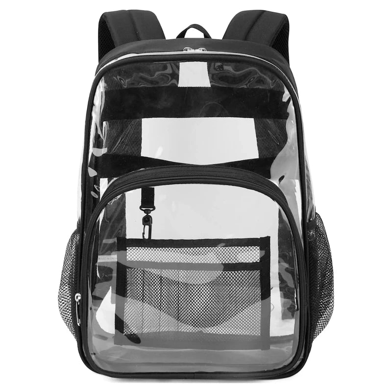 Transparent Waterproof School Backpack